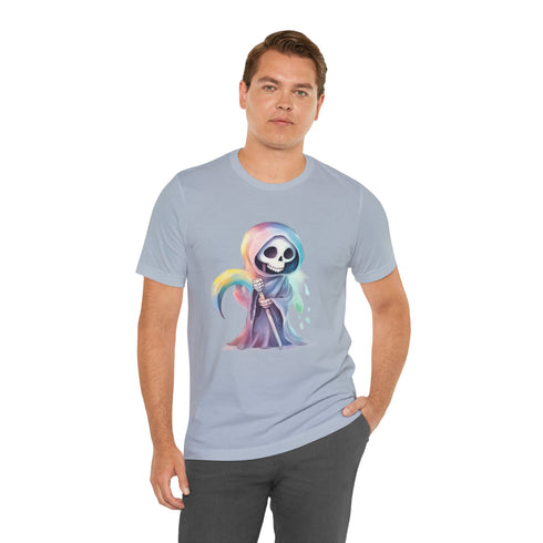 Cute Colorful Reaper - Short Sleeve Tee